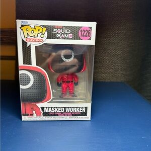 Funko Pop Squid Game Red and Black Figure